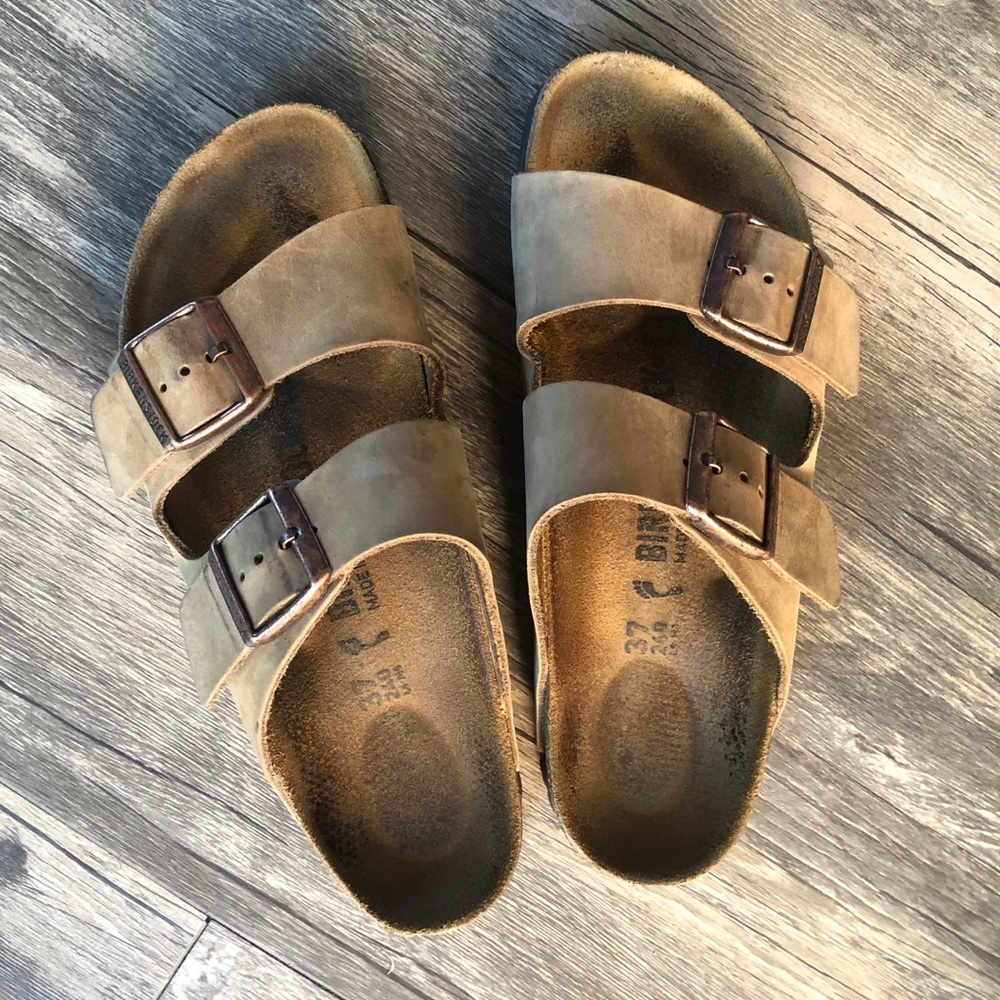 Arizona oiled leather tobacco brown! Narrow 🤍 37